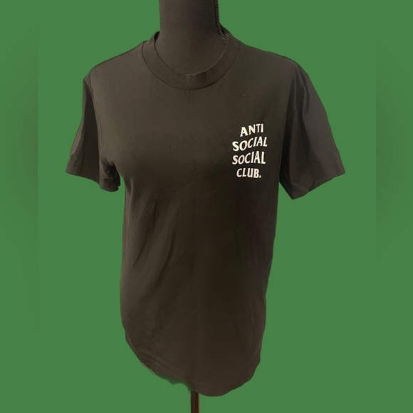 Floral anti social social club tshirt - Picture 2 of 2